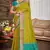 olive mustard patola silk blend woven work traditional saree