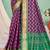 purple patola silk blend woven work traditional saree