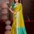 olive mustard patola silk blend woven work traditional saree