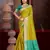 olive mustard patola silk blend woven work traditional saree