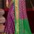 purple patola silk blend woven work traditional saree