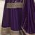 Purple Jaquard Silk Embroidery sequence Work Kurta Palazzo With Dupatta