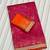 Rani Pink Color Dola SIlk Blnd With Meenakari Zari Weaving Saree