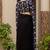 Black Georgette embroidered top and skirt