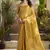 gold kiri silk blend zari weaving party wear saree
