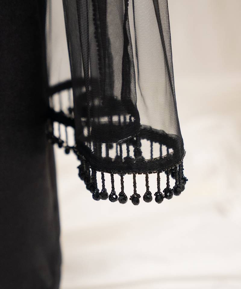 Blackout beauty palazzo indo-western set