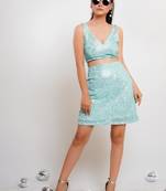 Frozy sequin mini co-ord