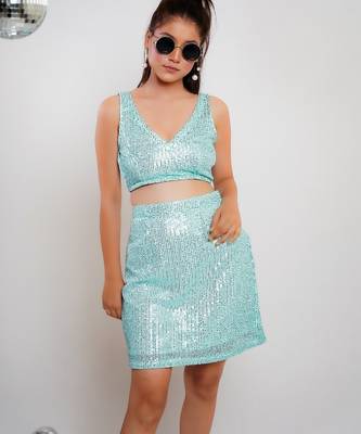 Frozy sequin mini co-ord 3