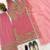 pink crunchy silk salwar suit with embroidery work