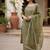 pista crunchy silk salwar suit with embroidery work