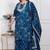  plus size women's gota patti cotton kurta paired with palazzo and dupatta