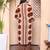  womens brown pure cotton kurta with palazzo set