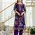 Women's Beautiful Jacquard Printed Work Organza viscose Fabric Straight Kurta Pant and Dupatta Set