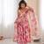 Pink Color Soft Musline Silk Digital Printed Party Wear Gown