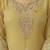 Yellow Georgettte Multi Thread Embroidery sequence Work Kurta Palazzo With Dupatta