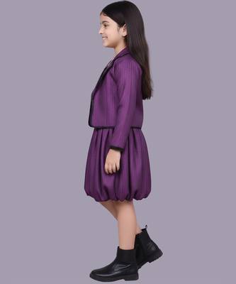 Black printed velvet dress 3