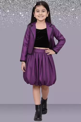 Black printed velvet dress