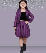 Black printed velvet dress