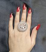Madhavi american diamond ring