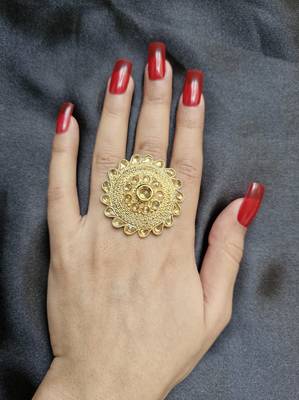 Husna stone studded ring 1