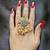 Rashmika kashmiri ring with ghungroo