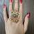 Srileela kashmiri ring with ghungroo