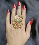 Suhana kashmiri ring with ghungroo