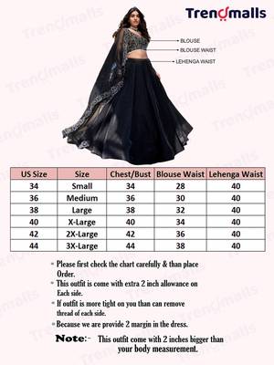black silk lehenga choli with beads and sequins work 5