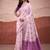 Magenta mondal cotton party wear saree