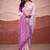 Magenta mondal cotton party wear saree