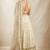 CREAM EMBROIDERY GEORGETTE BEAUTIFULL LEHENGA CHOLI WITH DUPATTA