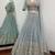 GREY EMBROIDERY GEORGETTE LOVELY LEHENGA CHOLI WITH DUPATTA