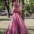 PINK EMBROIDERY GEORGETTE FASHION LEHENGA CHOLI WITH DUPATTA