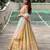 YELLOW EMBROIDERY DOLA SILK FANCY LEHENGA CHOLI WITH DUPATTA