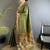 mehandi green lichi silk blend peacock ethnic motifs zari woven paithani saree