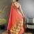 gajari lichi silk blend peacock ethnic motifs zari woven paithani saree