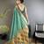 sea green lichi silk blend peacock ethnic motifs zari woven paithani saree