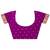 purple lichi silk blend floral motifs zari weaving paithani saree