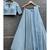 SKYBLUE EMBROIDERY GEORGETTE PREMIUM LEHENGA CHOLI WITH DUPATTA