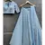 skyblue embroidery georgette designer lehenga choli