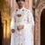 Ivory embroidered rawsilk sherwani
