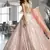 pink embroidery georgette designer lehenga choli set