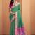 Green patola silk party wear saree
