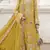 yellow silk embroidered sequin - salwar suit