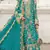 turquoise silk embroidered sequin - salwar suit