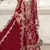 red silk embroidered sequin - salwar suit