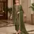 mehendi silk embroidered sequin - salwar suit
