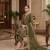 mehendi silk embroidered sequin - salwar suit
