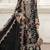 black silk embroidered sequin - salwar suit