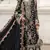 black silk embroidered sequin - salwar suit